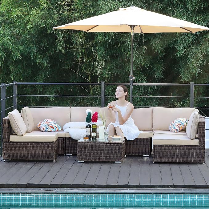 7-Piece Outdoor Patio Furniture Set - Image 3