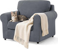 SUBRTEX 3 Pieces Stretch Sofa Slipcover Sets Couch Cover Sets Backrest Cushion by Subrtex