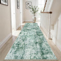 3x10 Washable Runner Rug for Hallway: Non Slip Runners Rugs Easy-to-Clean by WIEVEDENS