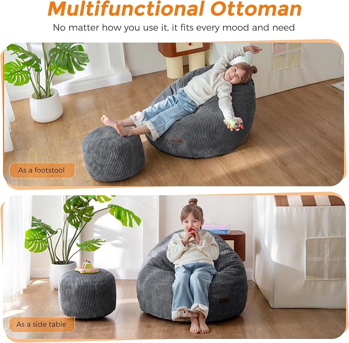 MAXYOYO Kids Bean Bag Chair - Image 5