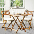 IDZO Heavy Duty 400lbs Capacity Patio Bistro Sets, 3 Piece Outdoor Folding by Idzo