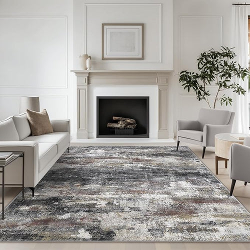 Area Rugs 8x10 for Living Room Bedroom, Modern Abstract Machine Washable Soft by BEIMO