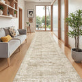Washable Runner Rug 2.5x16, Non-Slip Long Hallway Runner by Restydon