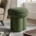 Furniture of America Rami Modern 18-inch Mushroom-Shape Upholstered Ottoman by FurnitureofAmerica