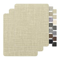 BESEZX Linen Fabric Repair Patch，3 PCS 9 * 11 Inch Self-Adhesive Couch Fabric by Besezx