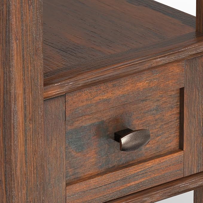 SIMPLIHOME Warm Shaker End Table - Image 8