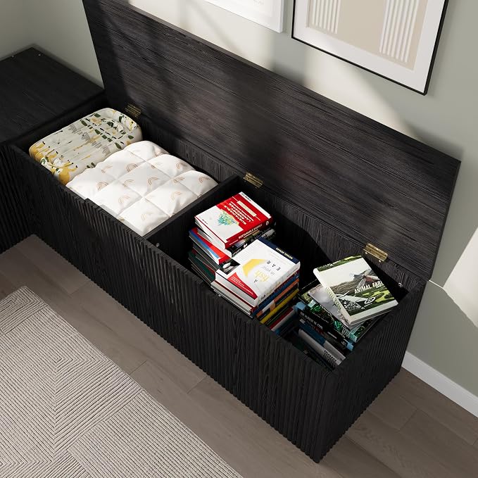 Bobve L-Shape Storage Bench - Image 7