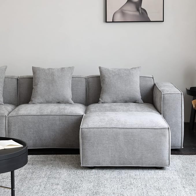 Acanva Luxury Modular Sectional Living Room Sofa Set, Modern Minimalist Style - Image 9