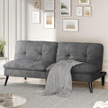 Shintenchi Futon Sofa Bed, Foldable Small Velvet Couch Bed by Shintenchi%7CFurnitureMadeforRealLife