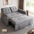 DWVO 3 in 1 Convertible Sleeper Sofa Bed, Velvet Futon Couch by DWVO
