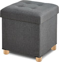 BRIAN & DANY Ottoman with Storage, Square Storage Ottoman by BRIANDANY