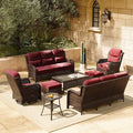 HILLGA 8-Piece Luxury Patio Furniture Set by HILLGA