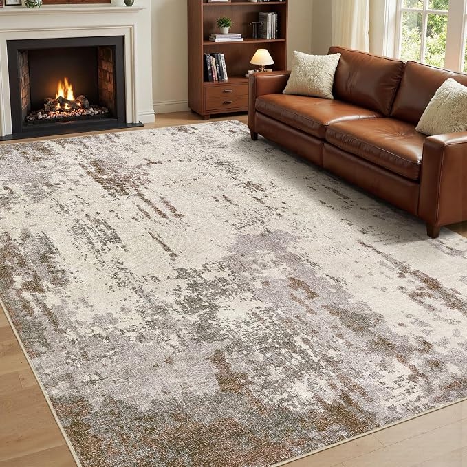UERMEI 9x12 Area Rug Living Room Rugs - Image 3