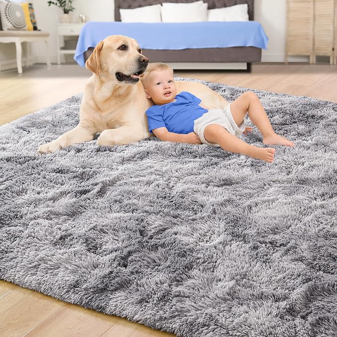 Tepook Area Rugs 10x14 for Living Room, Super Soft Fluffy Rugs for Bedroom - Image 4