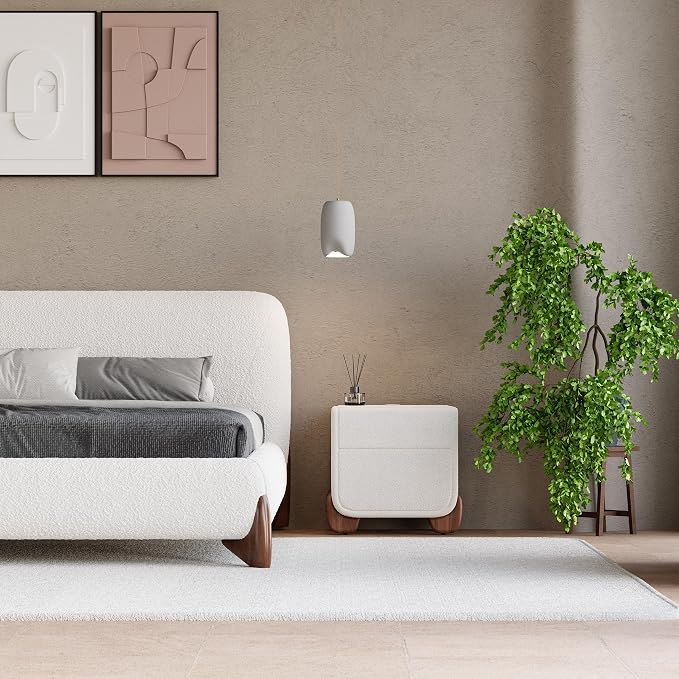 homary Smart Boucle Nightstand - Image 7