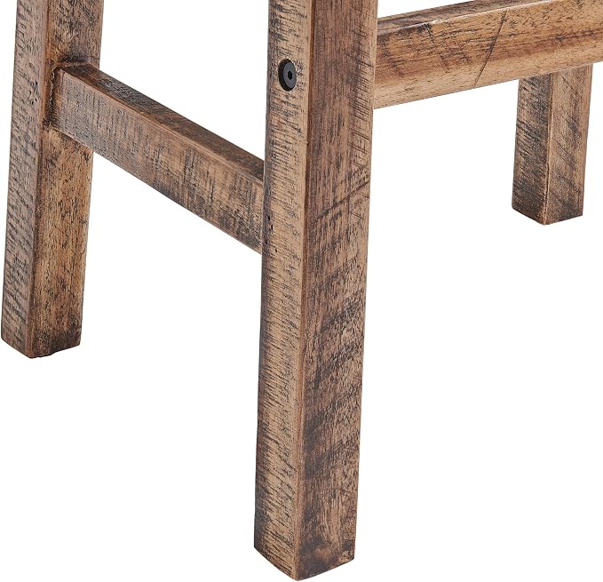 Alaterre Furniture Durango 26-Inch Tall Industrial Wood Counter-Height Stool - Image 11