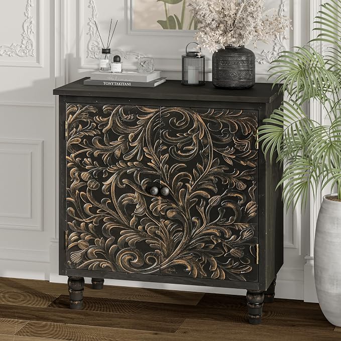 2 Door Farmhouse Storage Cabinet X 2P - Image 7