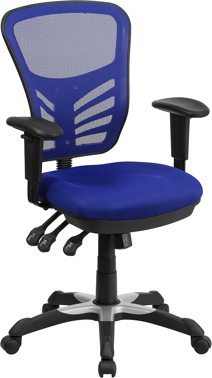 Flash Furniture Nicholas Mid-Back Swivel Office and Gaming Chair, Ergonomic by FlashFurniture
