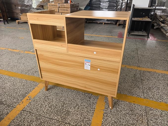 LELELINKY Large Record Player Stand, Turntable Stand - Image 11