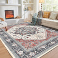 OPPODREAM Soft Area Rugs 4x6, Low-Pile Washable Rugs 4x6 by OPPODREAM