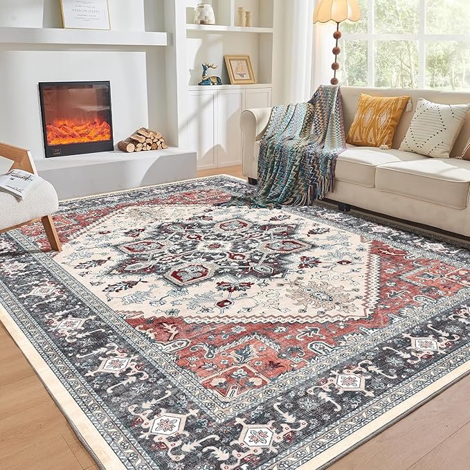 OPPODREAM Soft Area Rugs 9x12 Living Room, Washable Rugs 9x12 by OPPODREAM