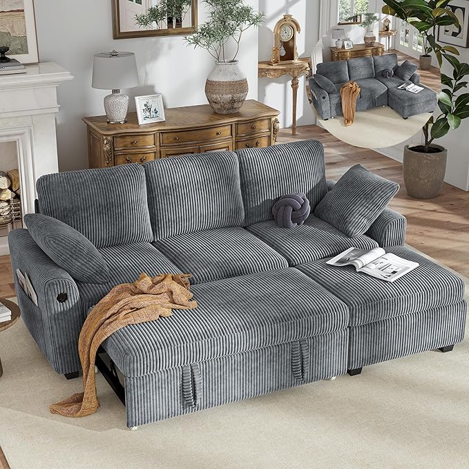 Hanherry 81" Sectional Couch by Hanherry