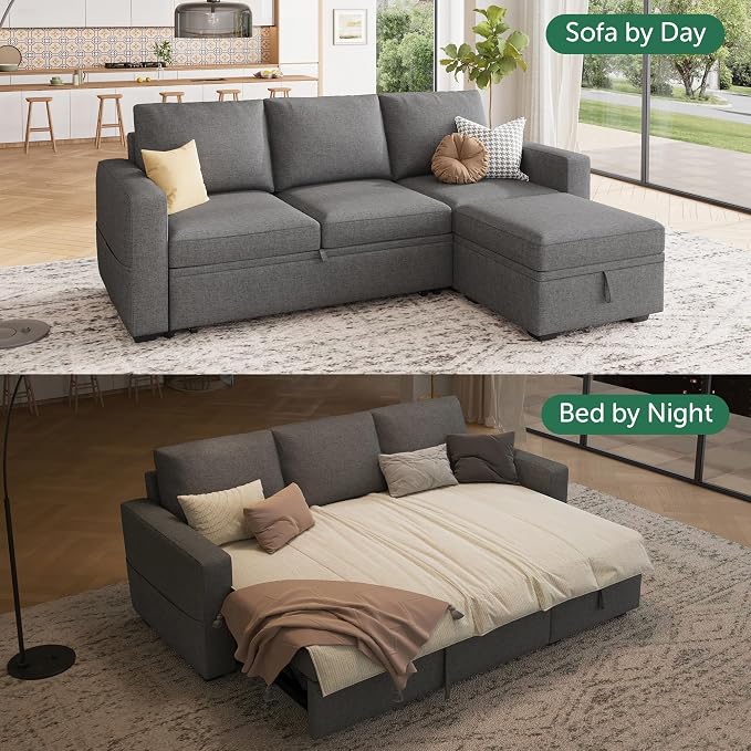 HONBAY Modular Sectional Sleeper Sofa - Image 5