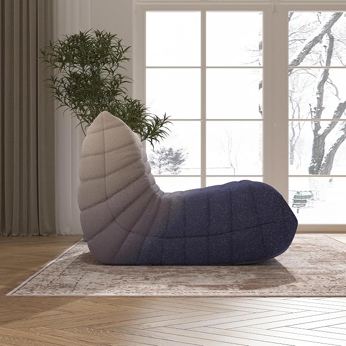 Bean Bag Chair, Fireside Chair Bean Bag Sofa Large Bean Bag Chair - Image 7