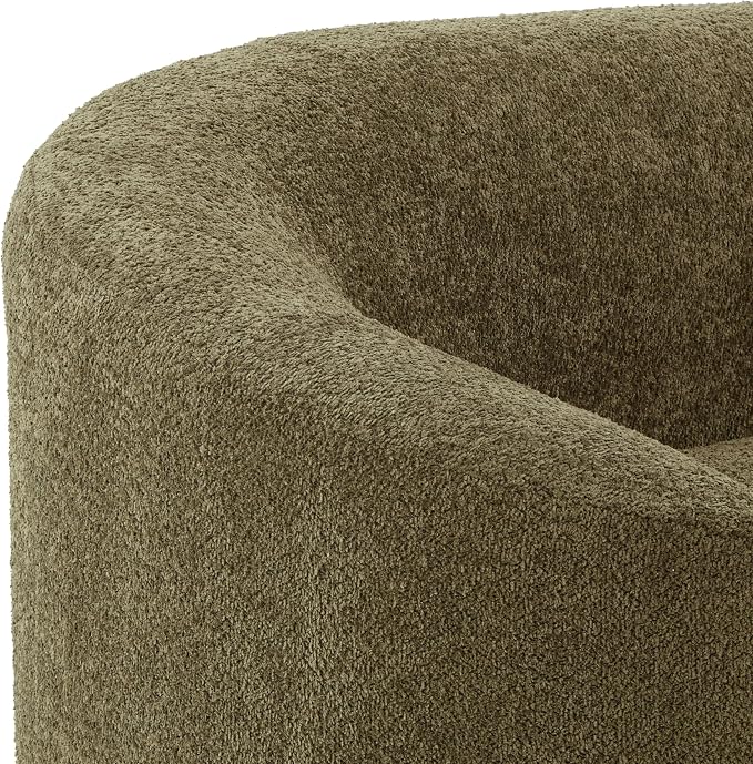 Christopher Knight Home Bouclé Chaise Lounge Sofa Mid Century Modern - Image 17
