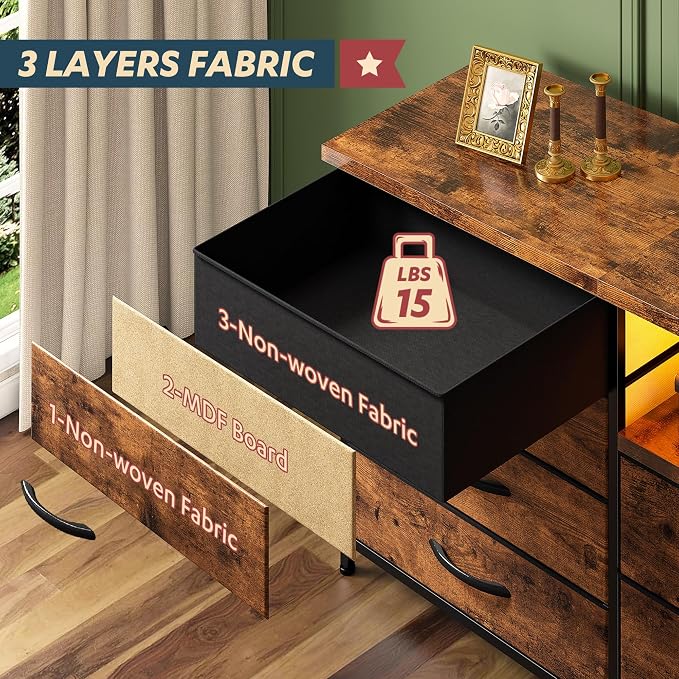 Romorgniz 63" W Dresser for Bedroom - Image 7