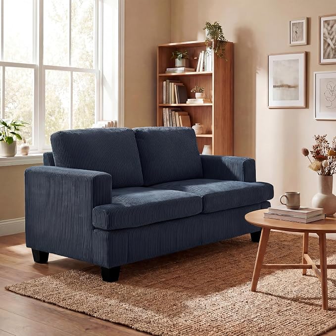 YOUDENOVA Sofa, 63” Comfy Loveseat Sofa by YOUDENOVA
