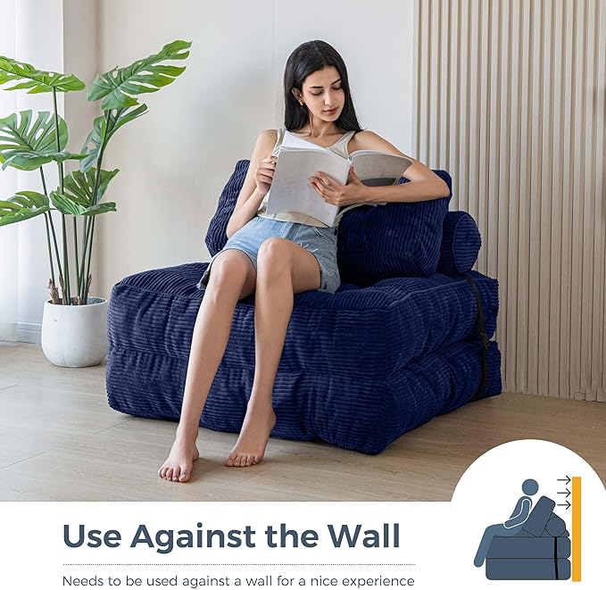 MAXYOYO Folding Sofa Bed, Convertible Sleeper Chair - Image 3