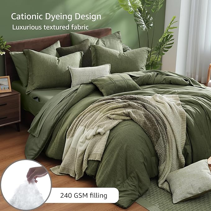 Monbix Oversized Queen Comforter Set - Image 4