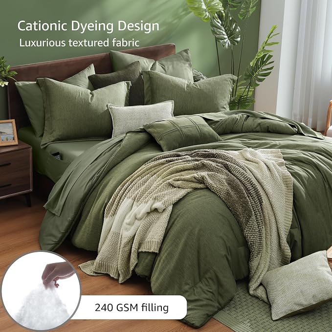 Monbix Oversized King Comforter Set - Image 4