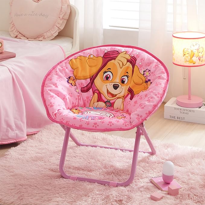 Paw Patrol Skye Toddler 19” Folding Saucer™ Chair - Image 6