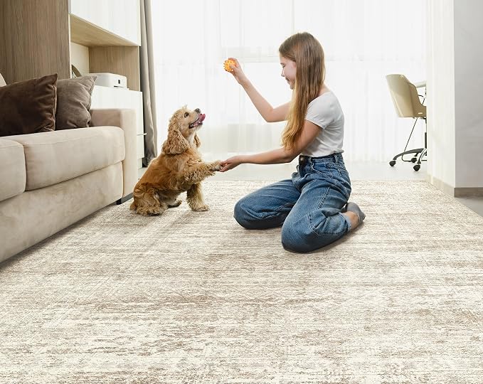 UERMEI 8x10 Area Rug Living Room Rugs - Image 7