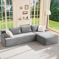 Hobestluk Modular Sectional Sofa Couches L-Shape Couch 3 Seat Modular Sofa by YourHomeDeservesMore