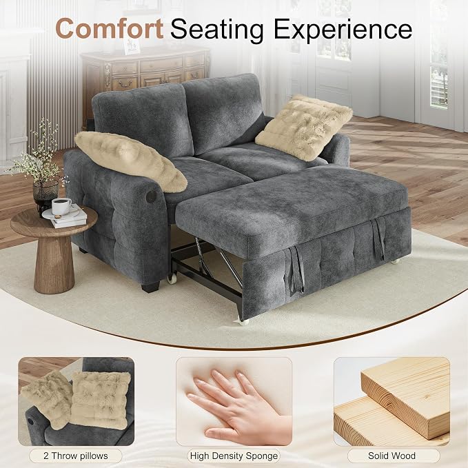 Hanherry 59" Loveseat Couch - Image 5