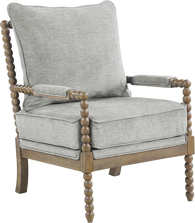 OSP Home Furnishings Fletcher Spindle Accent Chair by OSPHomeFurnishings