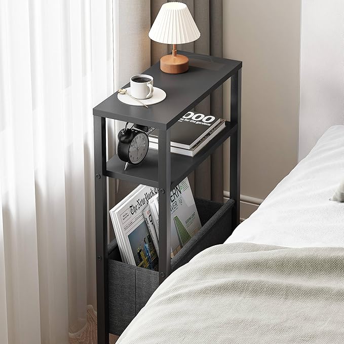 Narrow Side Table, Slim End Table - Image 5