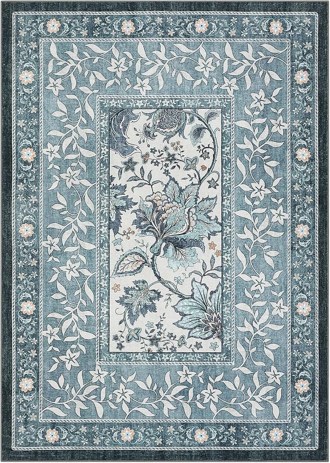 GarveeHome Provence 8x10 Area Rugs - Image 4