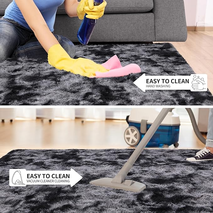 Tepook Area Rugs 10x14 for Living Room, Super Soft Fluffy Rugs for Bedroom - Image 5