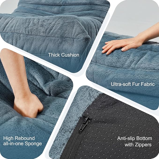 Bean Bag Chairs for Adults Giant Bean Bag Chair Memory Foam BeanBag Chair Bean - Image 7