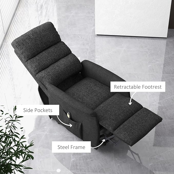 HOMCOM Power Lift Recliner Chair - Image 7