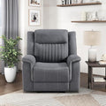 Lexicon Manual Recliner Chair, Polished Microfiber Reclining Sofa Chair by Lexicon