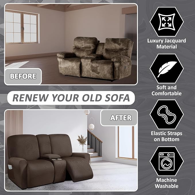 ULTICOR Reclining Love Seat - Image 4