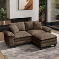 HERA'S HOUSE 88" Modular Sectional Sofa, L Shaped Couches by HERASHOUSE