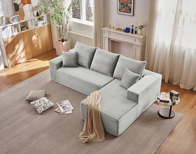 107.5" Cloud Sectional Couch by ODUWA