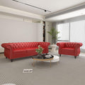QHITTY 2 Piece Living Room Set, Sectional Chesterfield Sofa Chair Contemporary by QHITTYFurnitureLife
