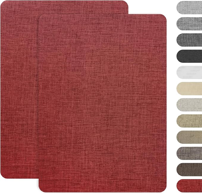 SYLVASS 8x11 Inch Fabric Repair Patches, Self-Adhesive Linen Patch by Sylvass